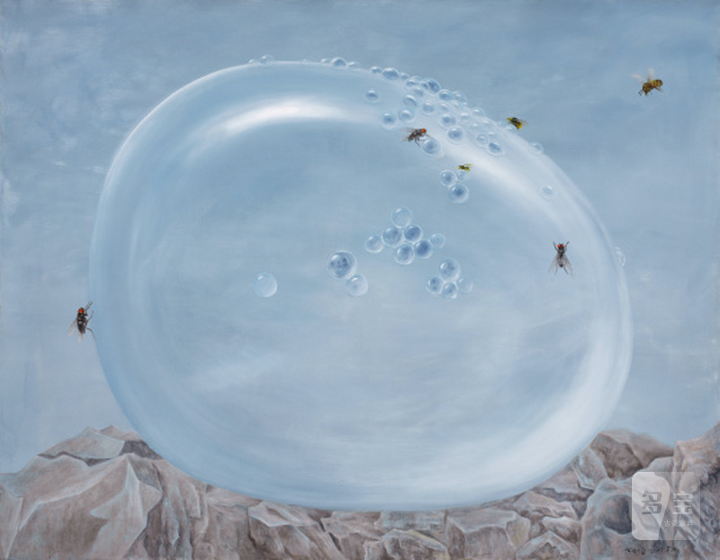 方力钧 FANG LIJUN (b.1963) 气泡 bubble - 图1